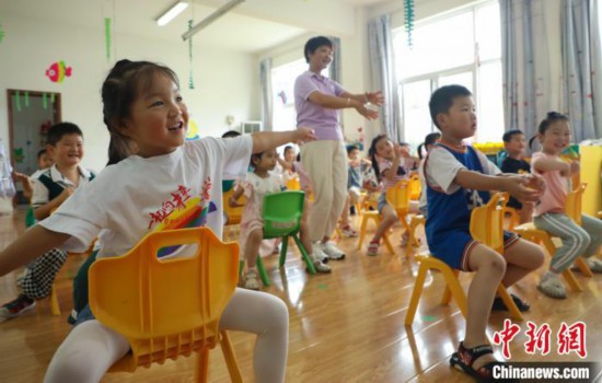 安徽肥西：幼儿暑托班快乐过暑假