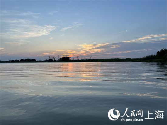 长三角水域附近风景。 人民网 王文娟摄