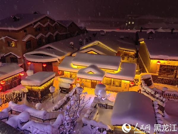 中国雪乡。人民网记者 杨雪楠摄