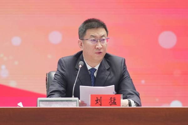 黑龙江省市场监督管理局党组成员、副局长刘猛。刘心杨 摄
