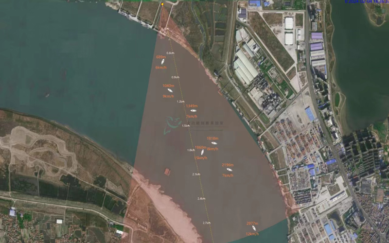 湖北移动在交通部长江通信管理局长江应急搜救打捞基地开通5G-A通感一体基站
