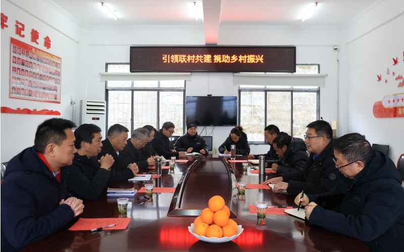 穿心店村党总支召开“引领联村共建 协助乡村振兴”主题党日会议 。芮雨欣