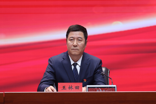 龙江森工集团总会计师王林田。图片由石启立拍摄