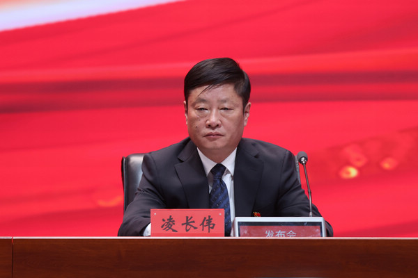 龙江森工集团生态监督专员凌长伟。石启立 摄