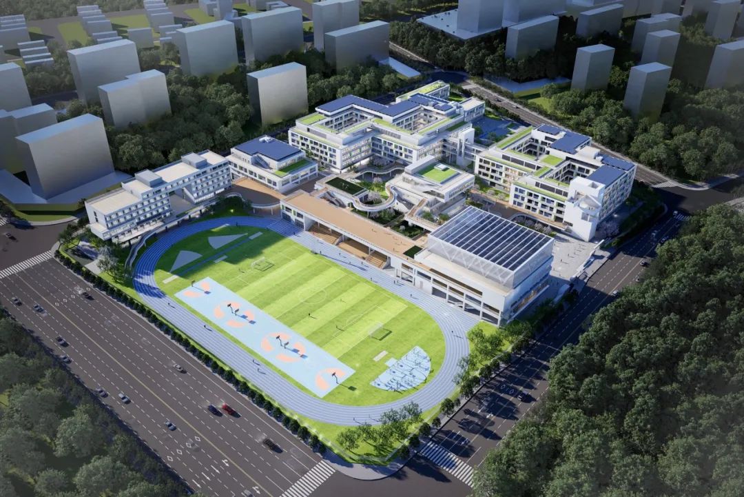海南中学江东校区项目效果图。主办方供图