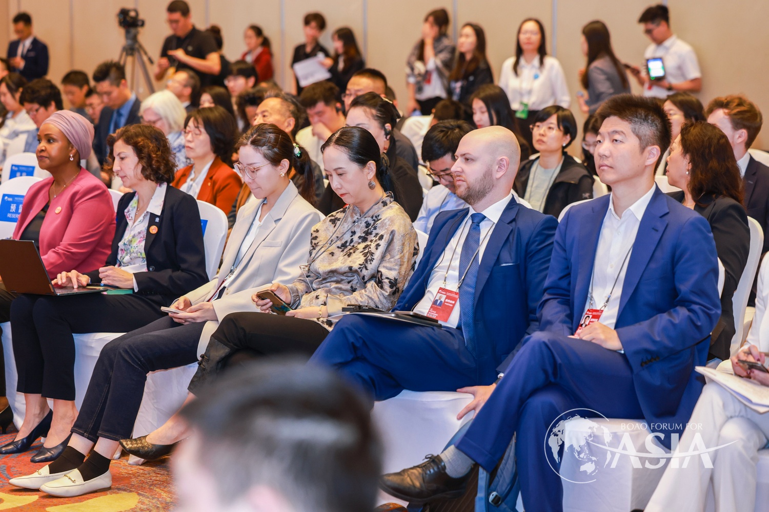 与会人员认真聆听。图源：博鳌亚洲论坛官网