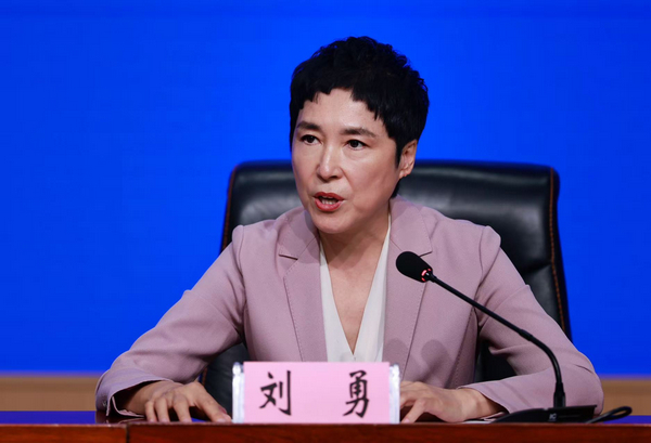 七台河市商务局局长刘勇。张澍摄